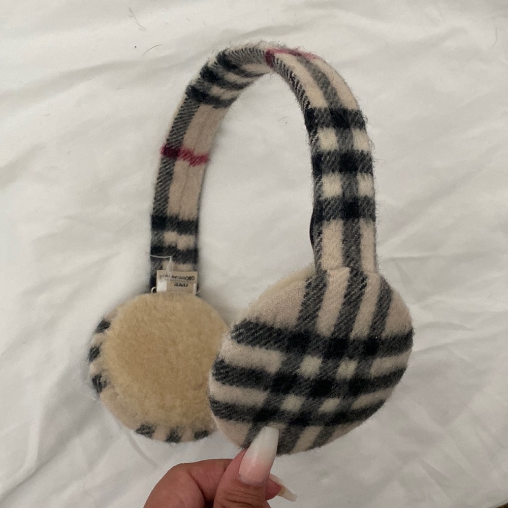 Burberry ear muffs